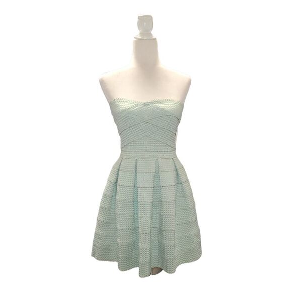 Strapless June & Ivy Bandage Dress - Picture 5 of 9